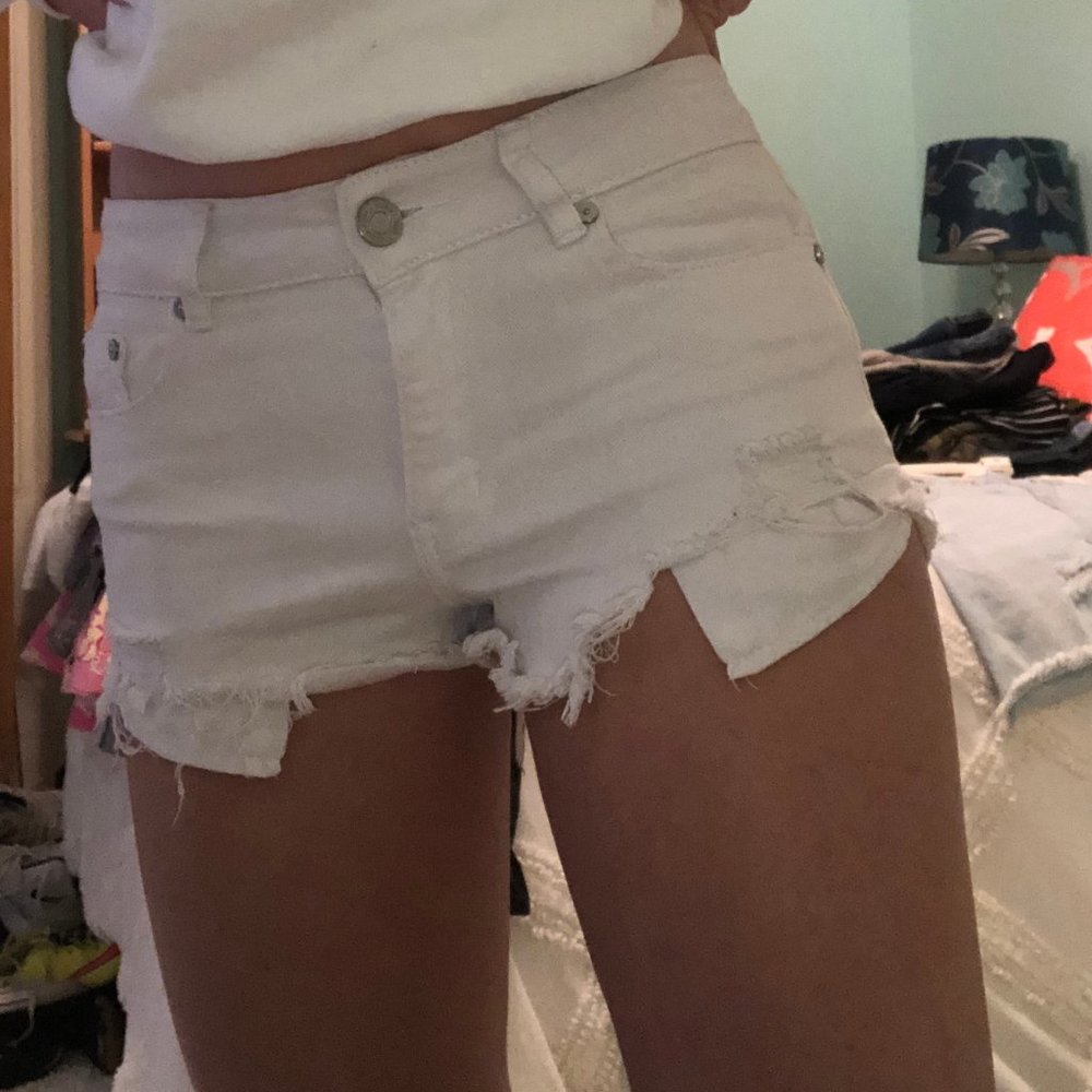 White Shorts